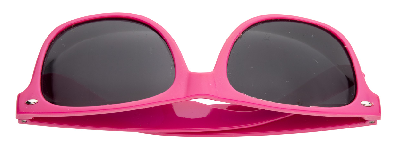 Lunettes de soleil Xaloc - protection UV 400 - plastique - couleur fuchsia_2