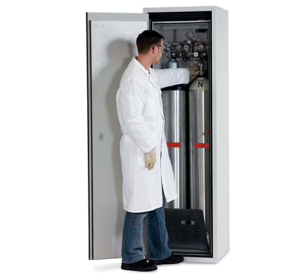210386w - Armoire coupe-feu G90 pour 2 bouteilles de gaz de 50L - Norme EN 14470-2_2