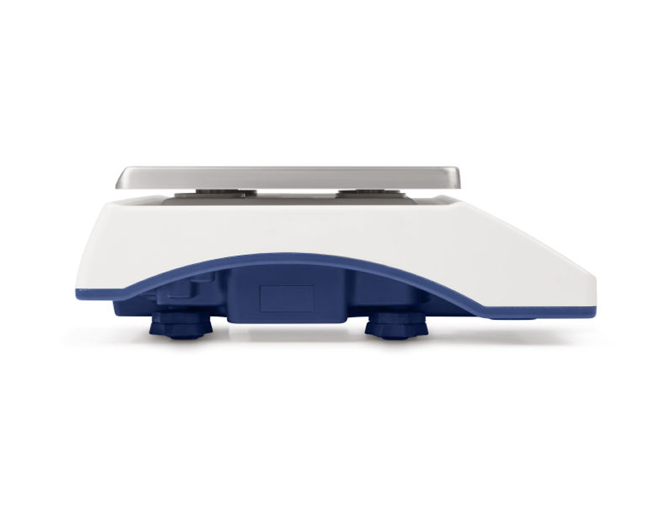 Balance de précision - Plateau inox - Portée 3 kg / 0,2 g - Comptage de pièces - Série 0476KE avec 3 écrans et aides visuelles/acoustiques_2