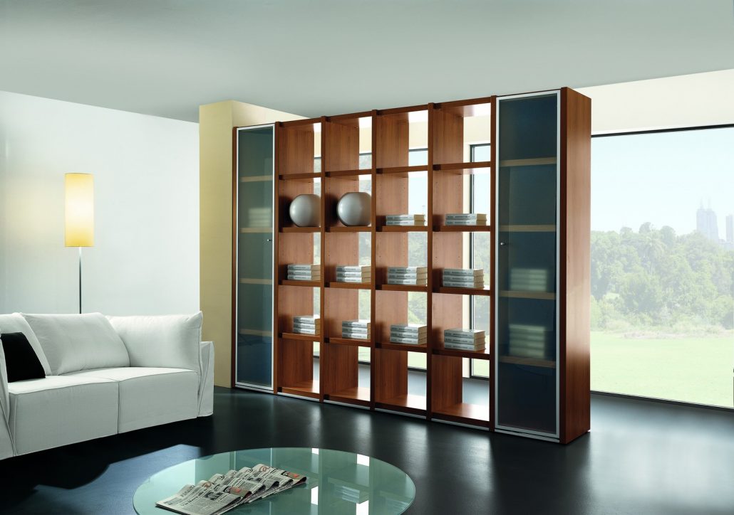 Bibliothèque  design contemporain  et modulable pour l'archivage des documents_2