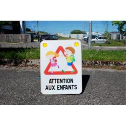Panneau Prudence Enfants personnalisable - WP Signalisation_2