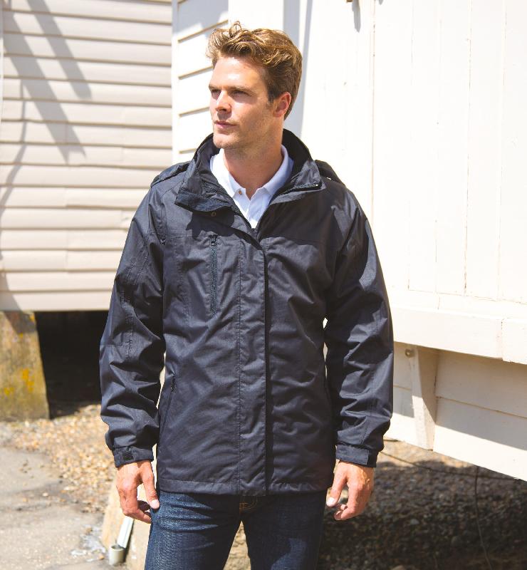 Parka 3 en 1 avec intérieur Softshell - Réf : R400M - Coupe-vent, imperméable et respirante_2