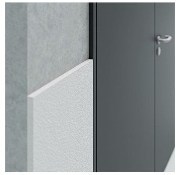 Porte affleurante - Profil de design FB par Teckentrup - Design moderne, protection RC4, isolation acoustique jusqu'à 42dB_2