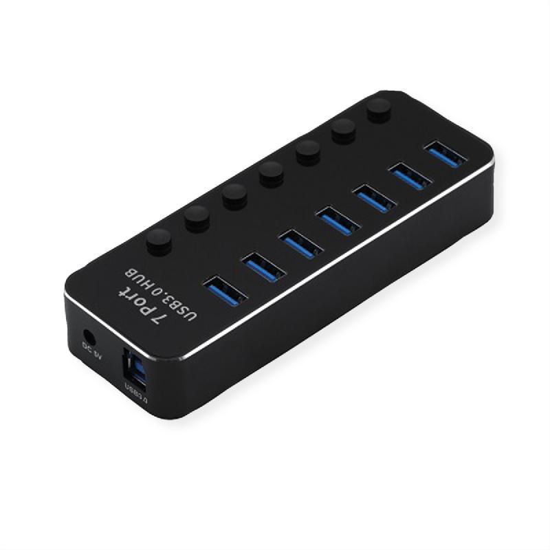 ROLINE Hub Notebook USB 3.2 Gen 1, 7 ports_2