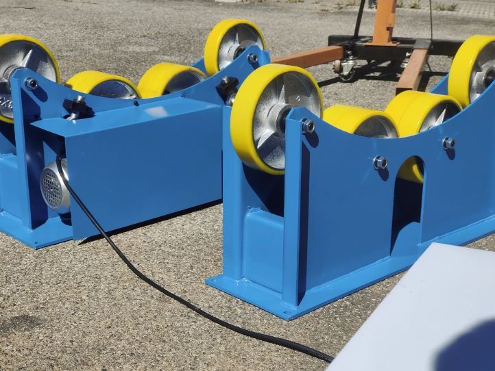 Vireur motorisé lourd - Capacité jusqu'à 3 tonnes - Tubes de 50 à 1500 mm_2