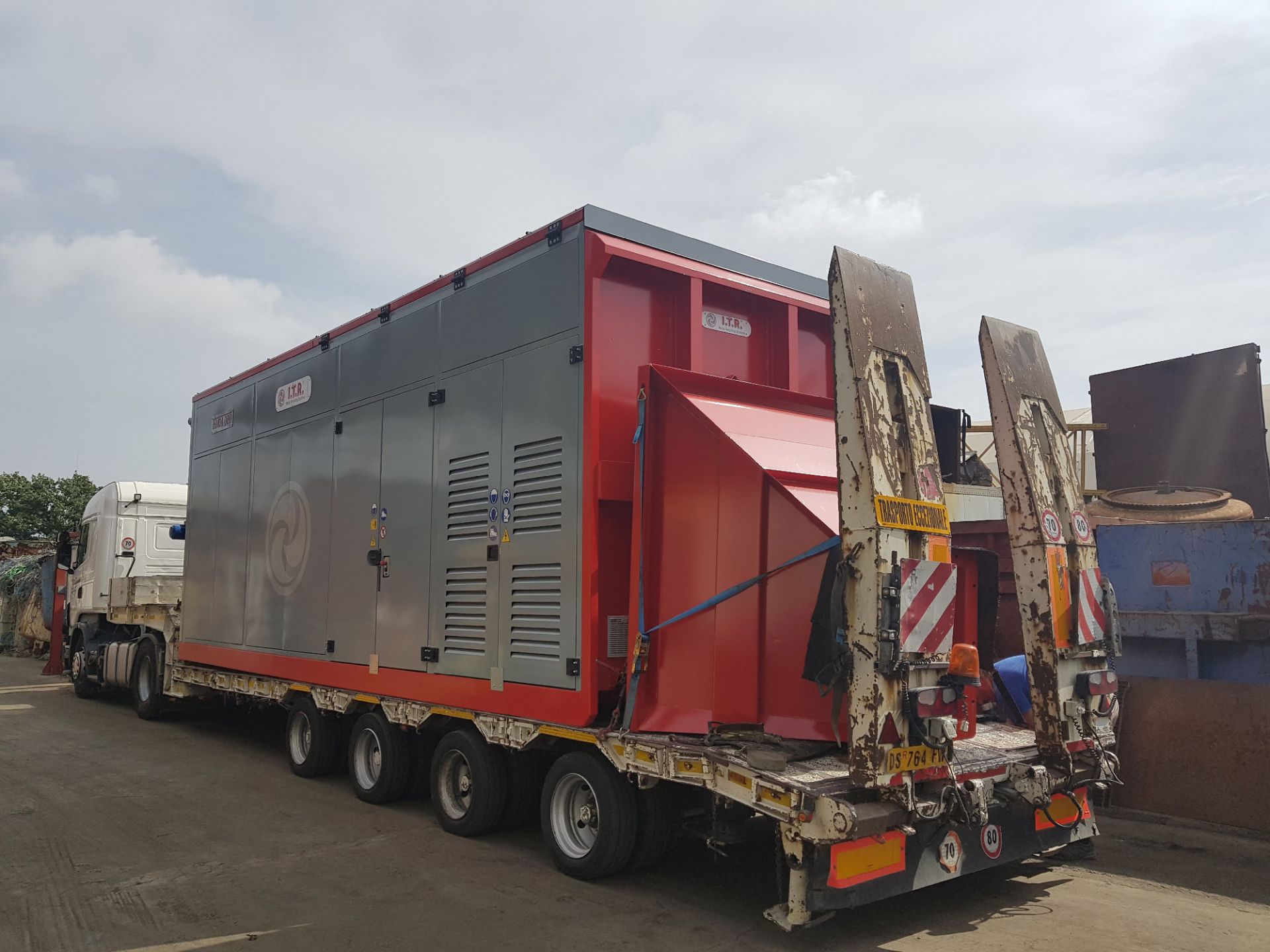 Broyeur à marteaux mobile ITR HMM 080 - 160 à 200 kW - Chambre de coupe 800 mm - Production jusqu'à 5 Ton/h_3