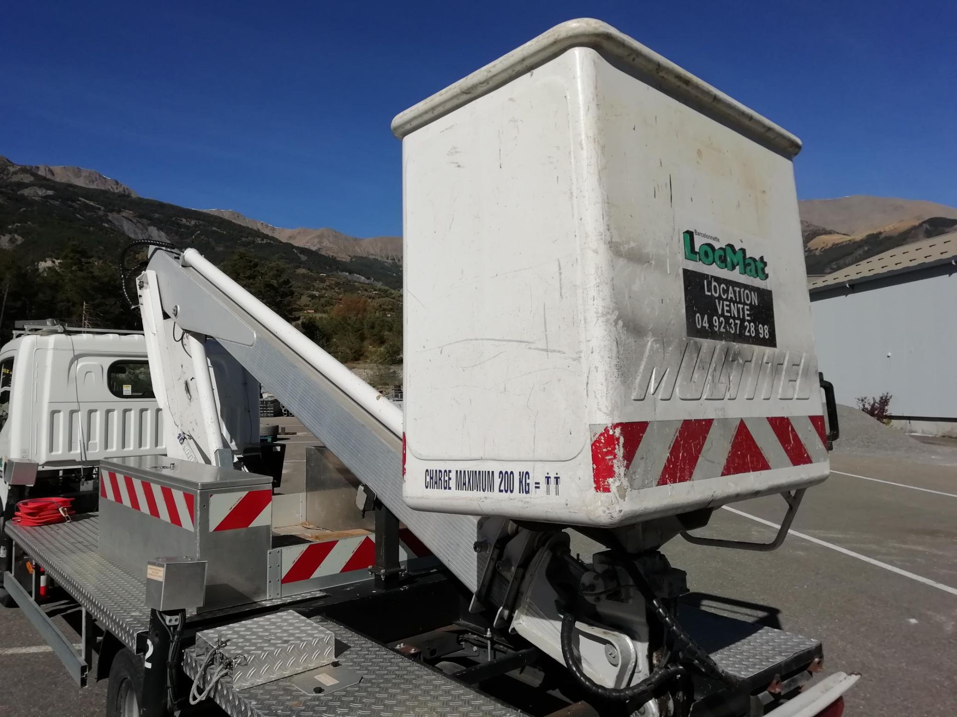 Équipement Multitel 160 alu pour interventions en hauteur