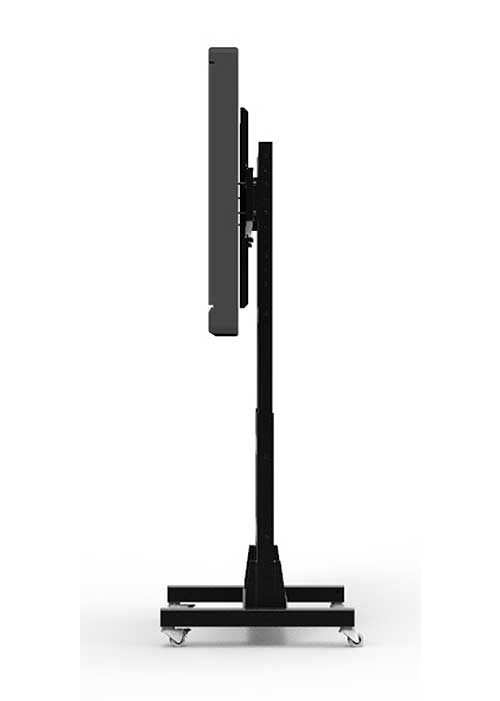 Support pour écran mobile à hauteur fixe MIF FLEX - Dimasa - pour écrans tactiles de 32 à 86 pouces_2