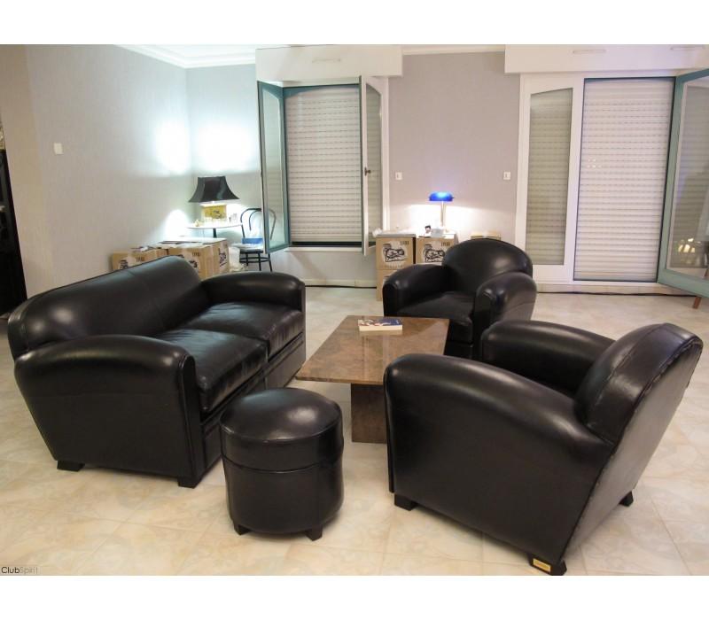 Canapé Club Grand Chitenay - Dossier arrondi - 2 ou 3 places - Fabrication artisanale à Neufchâteau_2