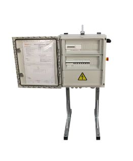 Mcpatcx103 - Armoire électrique de chantier - H2MC - Fil incandescent 960°C/V0 - Polyester étanche IP66 et IK10_2