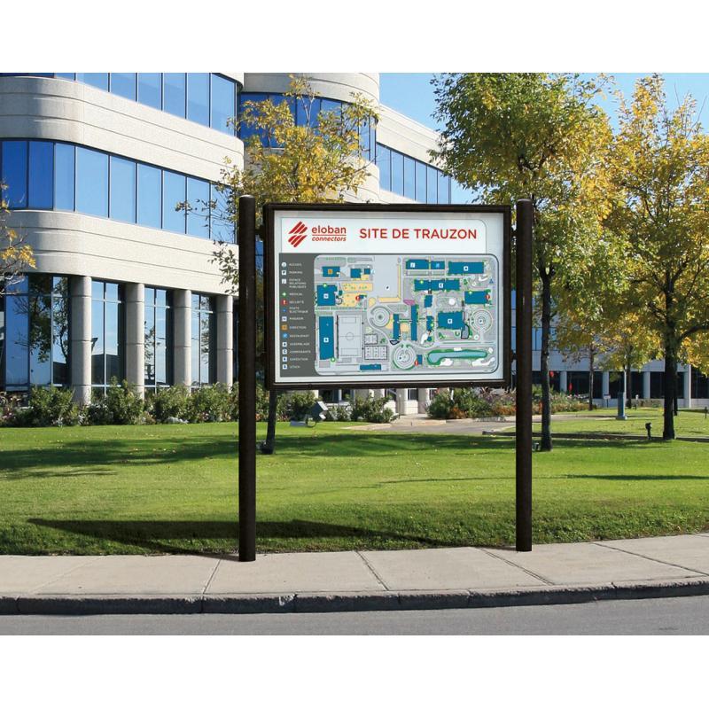 Panneau-vitrine carrefour - aluminium 150mm - ref : 570000.Gpro_2