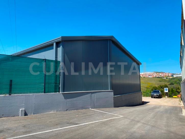 Hangar gamme EcoRapid recyclage - démontable, amovible - structure modulaire Cualimetal_2