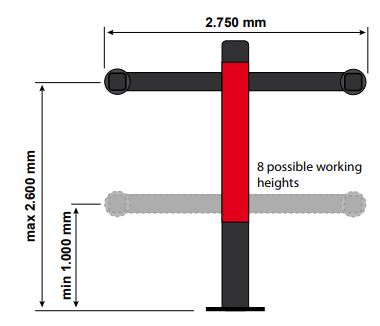 Appareil de géométrie TECO 820 - Technologie à 2 caméras digitales haute résolution - Réglage angles pour voitures et véhicules légers_2