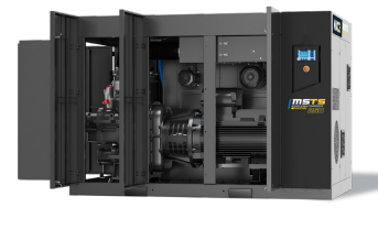 Compresseur bi-étagés à vis lubrifiée, robuste et ergonomique - mac 3 - msts_2