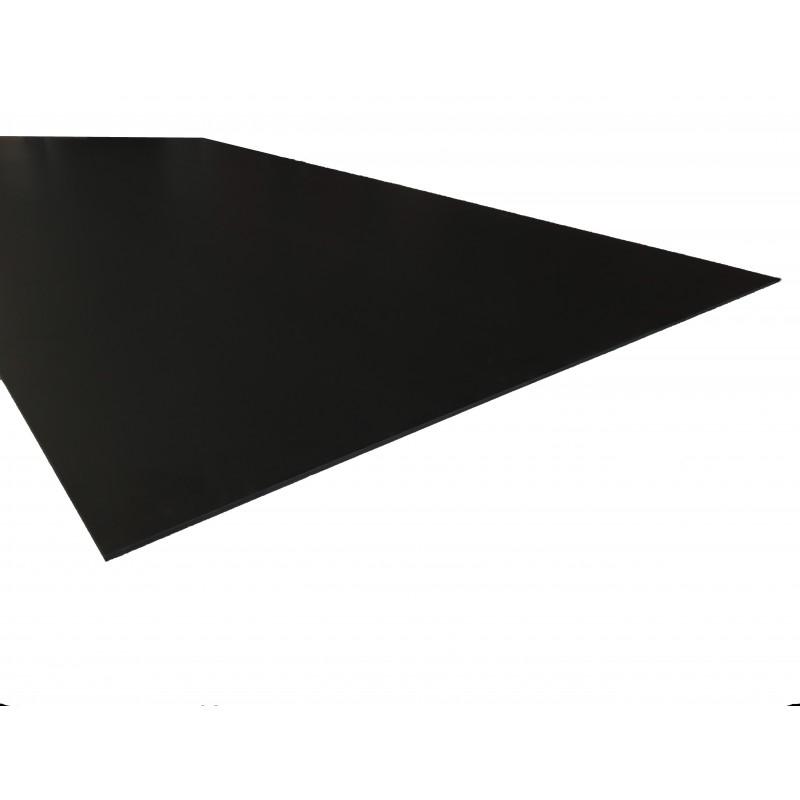 Panneau fibre composite plat et lisse - 2 coloris - Noir - Épaisseur 10 mm - Largeur 60 cm - Longueur 80 cm - Surface 0.48 m²_2