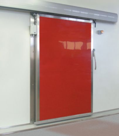 SP400 - Porte de chambre froide coulissante en polyester ou inox - Spenle_2