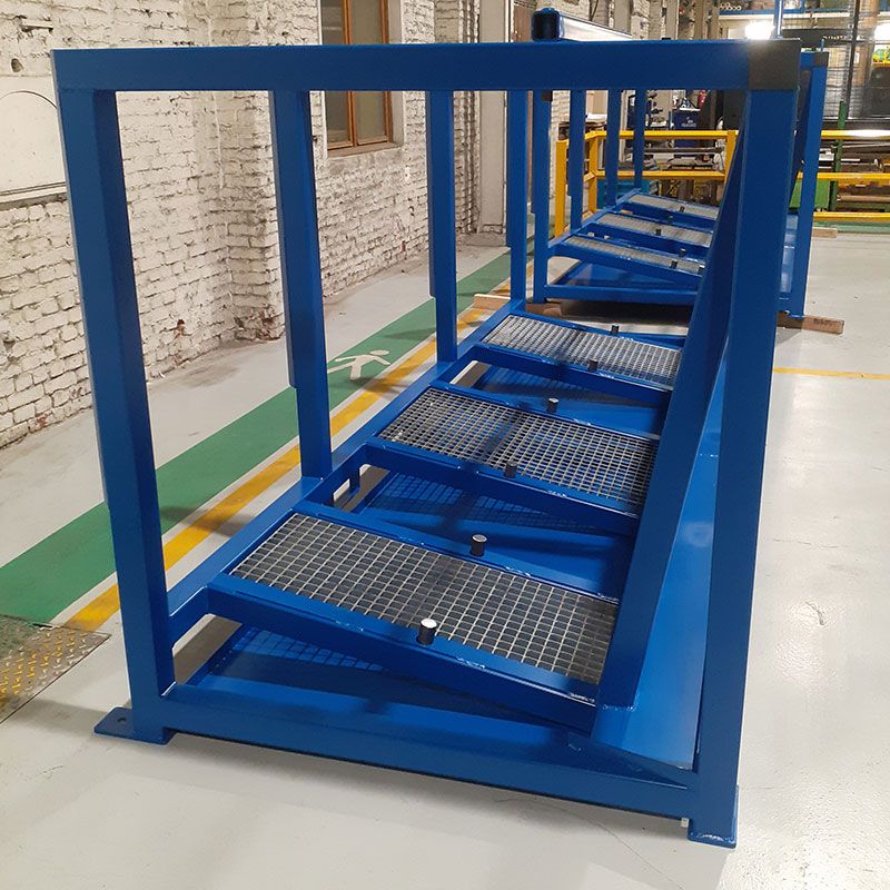 Support pour fûts - MP530-841-178-4336 - Charge 5300 kg - Fabrication sur mesure_2