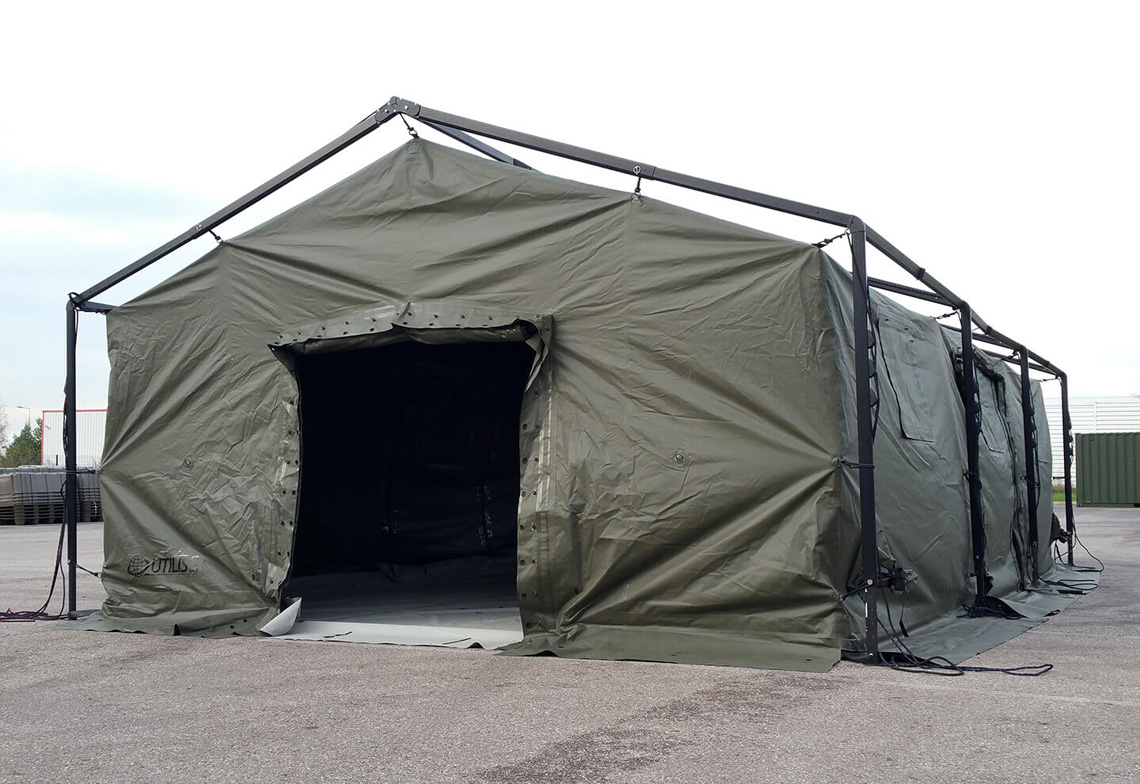 Tente sur mesure TMS avec possibilité de configuration en tunnel