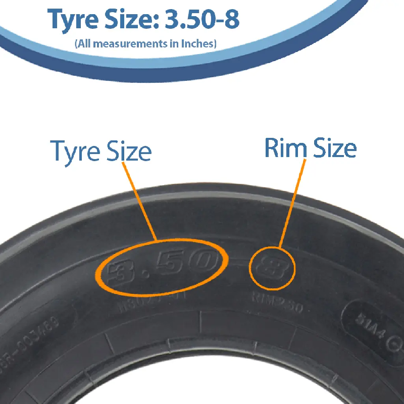 3.50-8 Haybob Rake Turner Tyre 4 ply Journey H8023 Tire 195kgs 51 A4 - 20km/h_2