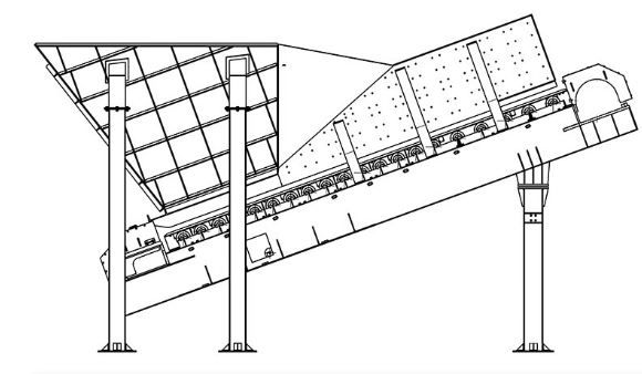 Alimentateurs à tablier métallique - kobesh machine - très lourd_2