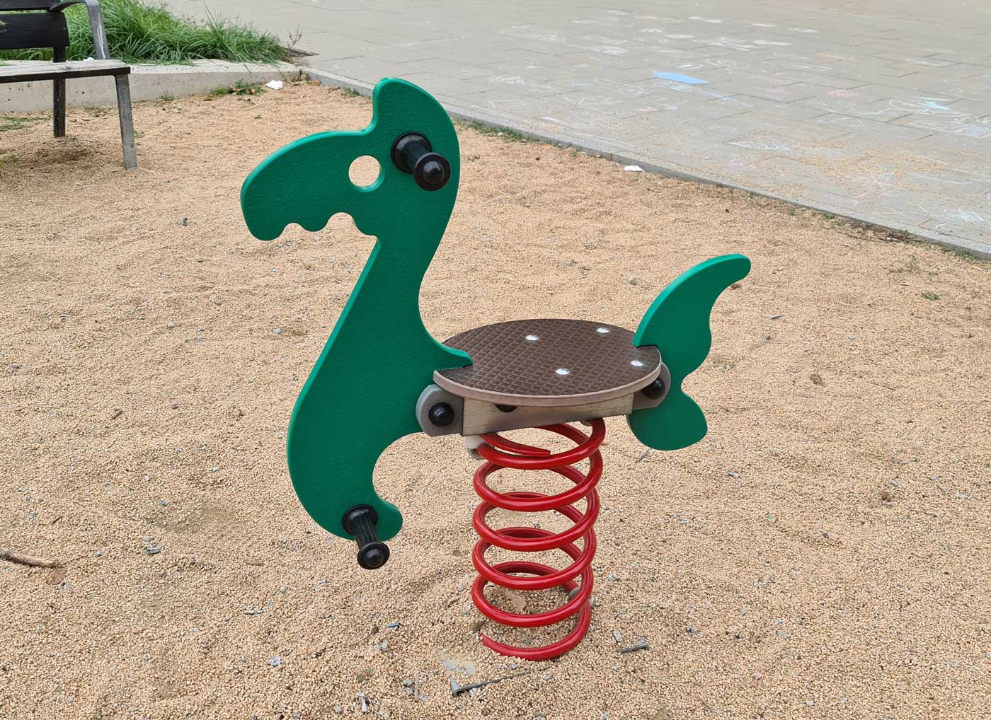 Jeu sur ressort - PAF JFS17 - Matériaux résistants conformes EN1176_2