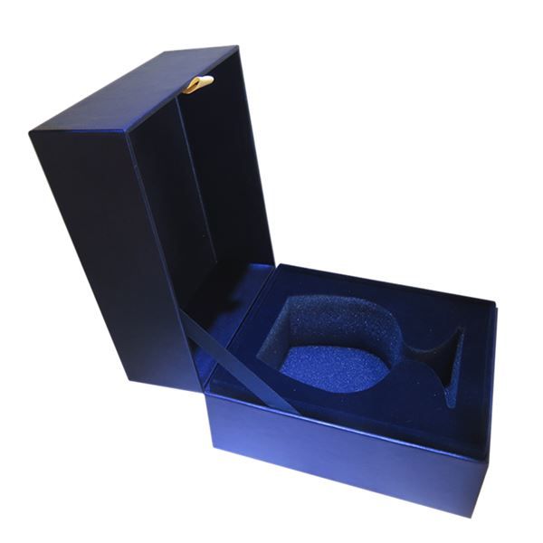 Boîte cadeau d’emballage en verre - finition de fantaisie avec protection en mousse - AM Packaging Company Limited - 137*165*110mm_2