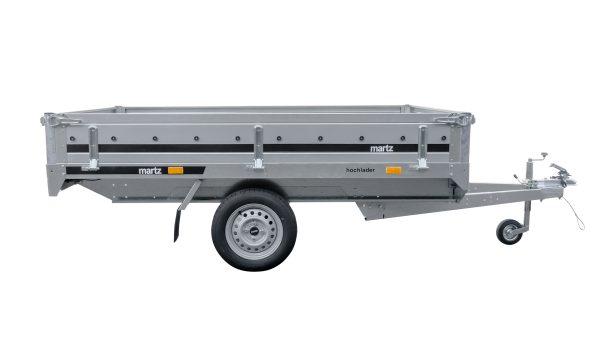 Remorque roues dessous - 2,54 X 1,53 M - 750 KG - MARTZ HOCHLADER 250_2