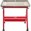 Table de soudure pliable avec hauteur réglable et angles d'inclinaison ajustables