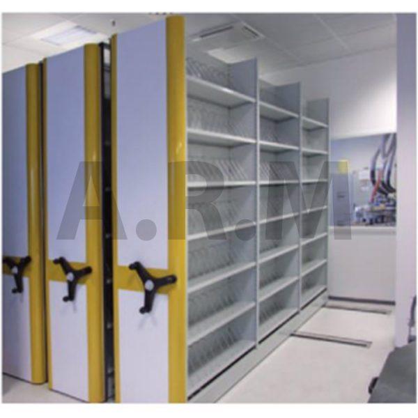 Base mobile  pour le déplacement de rayonnages de grandes dimensions - FLIP_2