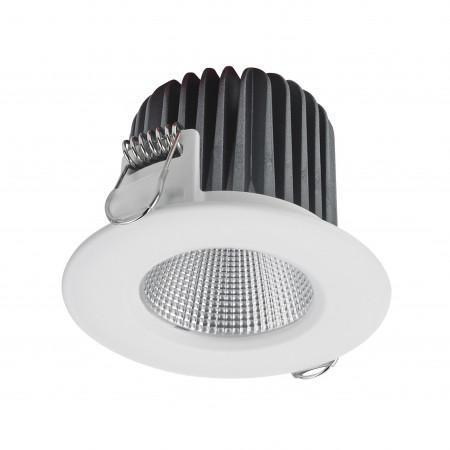 Spot encastré plafond Nix IP44 LED COB 8W 3000K blanc - angle 40° - pour intérieur et extérieur_2