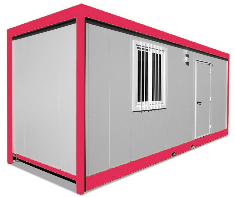 Bungalow portable avec structure en acier galvanisé