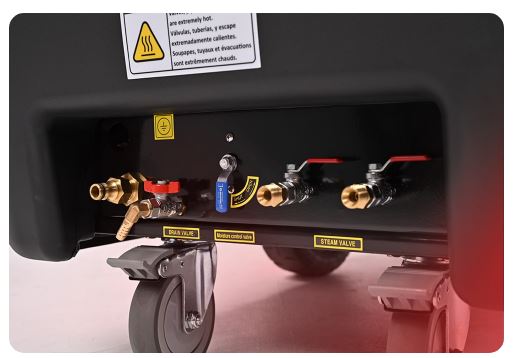 Nettoyeur vapeur industriel tout électrique avec une utilisation et une maintenance simplifiée - XE18K_2