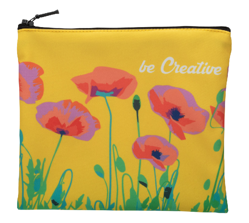 Trousse de toilette zippée en polyester - Impression sublimation sur toute la surface - Quantité minimum 50 pièces_2