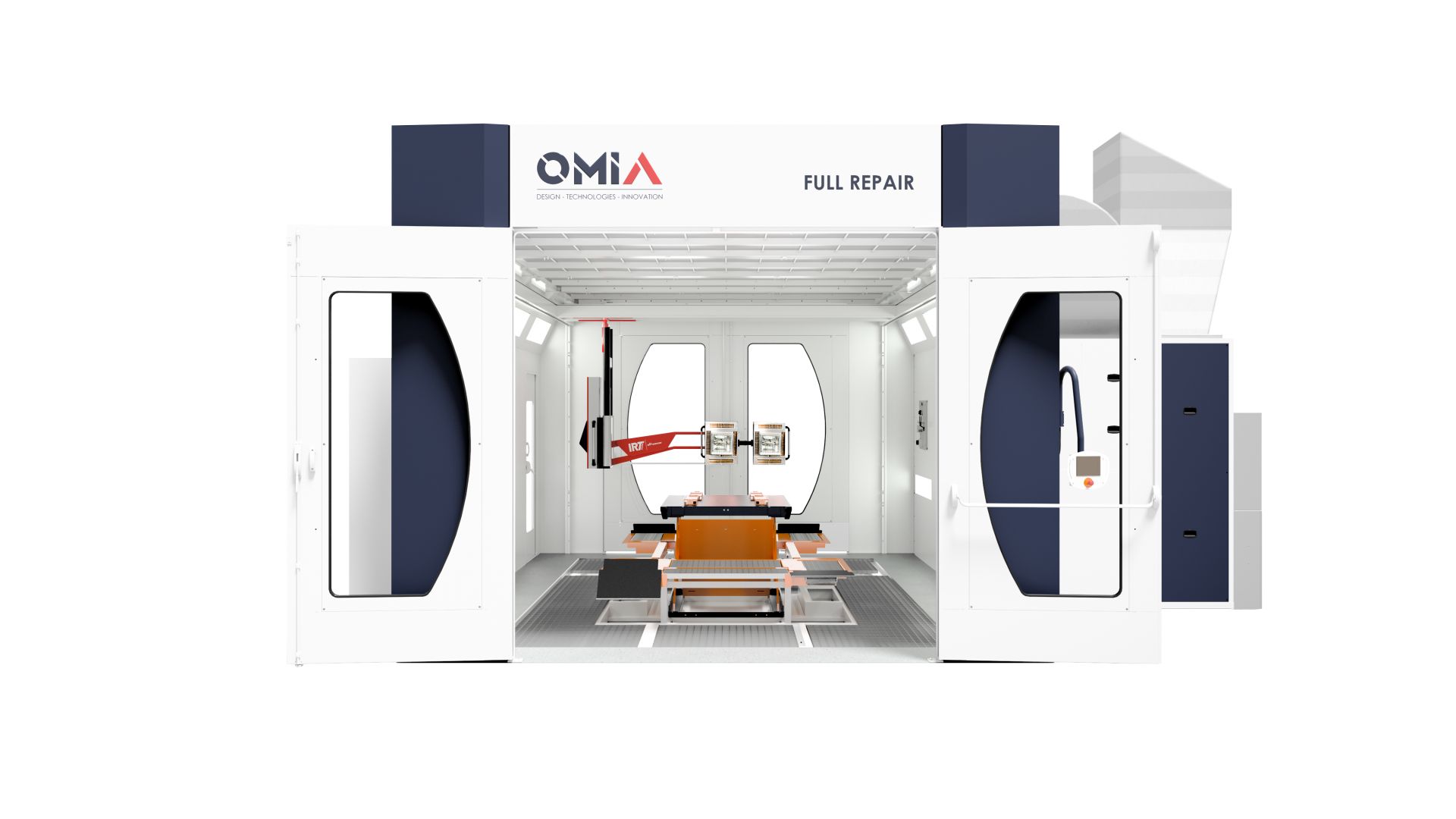 Cellule monoposte de réparations rapides Full Repair - primée avec gestion tactile et 3 process de séchage_2
