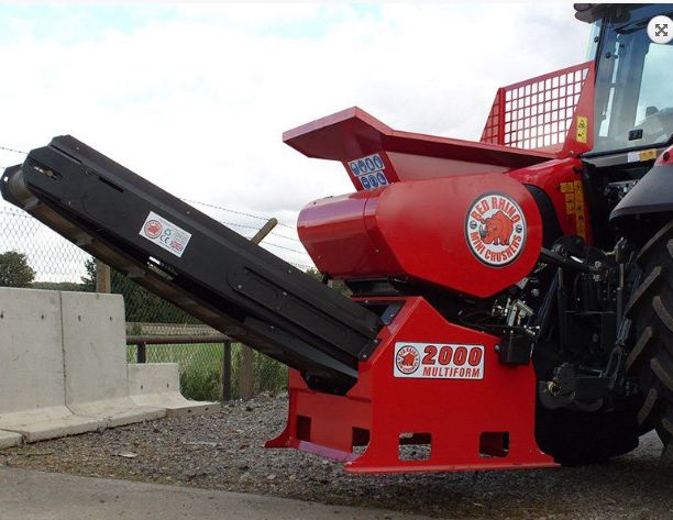 Mini Concasseurs Red Rhino 2000 Series - Entraînement Hydraulique/Électrique - Ouverture 400x170 mm_2