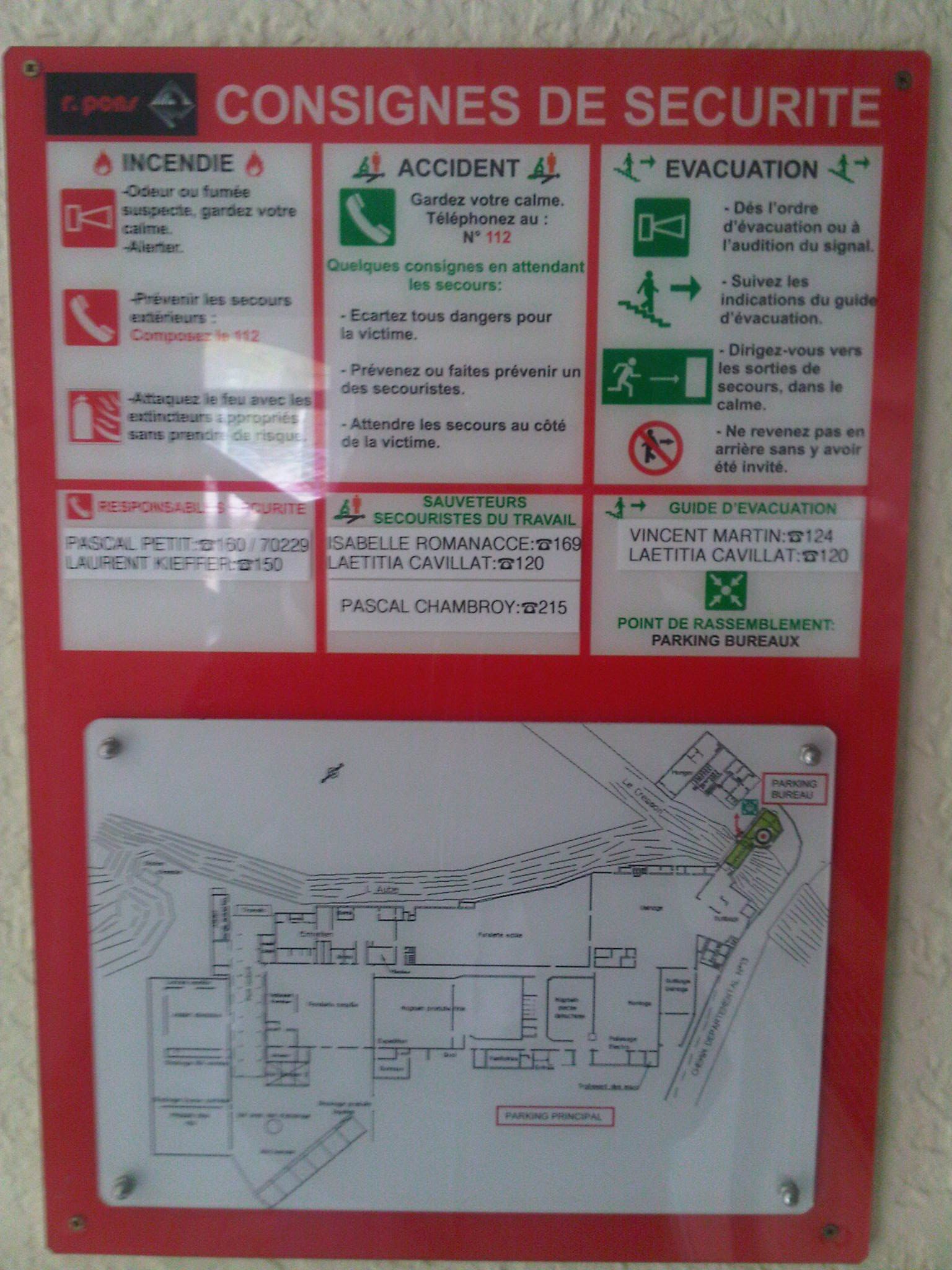 Plan d’évacuation - conception et personnalisation par LSI Industries_2
