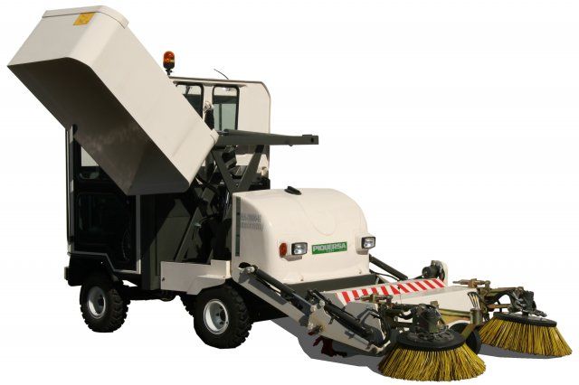 Ba-2000h - balayeuse mécanique de voirie - Piquersa - moteur Kubota 35 ch - largeur de balayage 2.100 mm_2