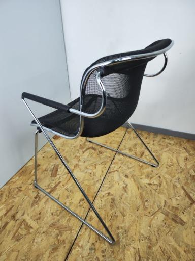Chaise d'accueil Penelope par Charles Pollock - Design moderniste 1964 - Occasion_2