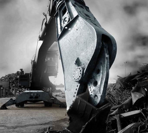 Cisaille à ferrailles DRS - Rotation continue - DEMAREC_2