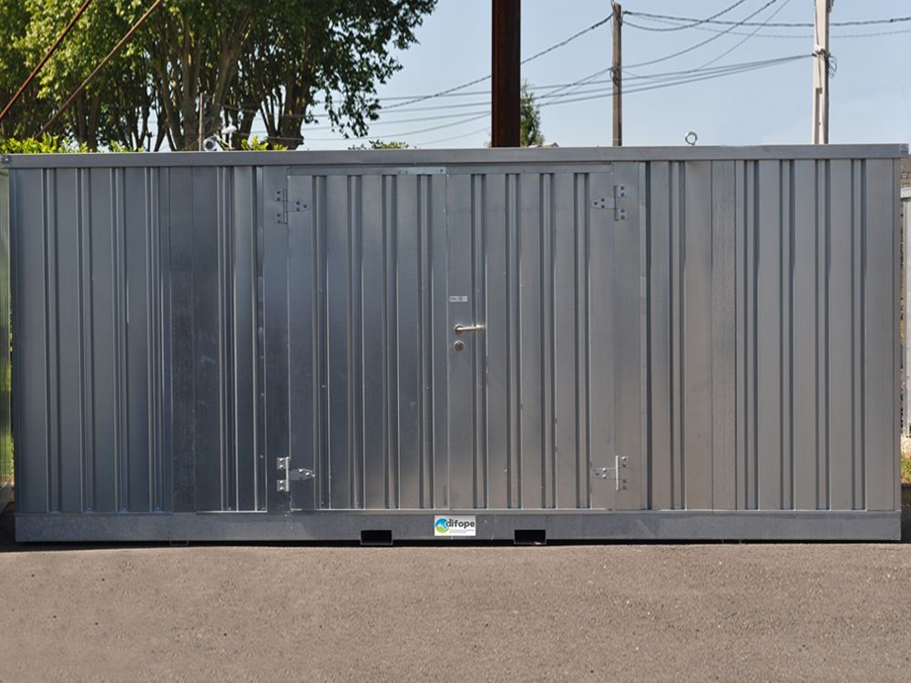 Bungalow de stockage pour produits phytosanitaires et hydrocarbures