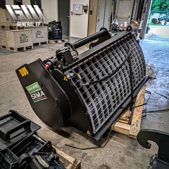 Godet malaxeur à béton Série GMS_2