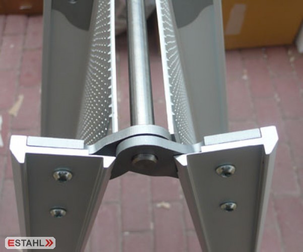 Paire de rampes pliantes E-stahl 30020-110F, 30020-160F, 30020-210F, 30020-260F, 30020-310F - aluminium anodisé, surface antidérapante, jusqu'à 350 kg_2