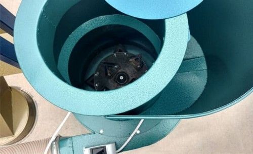 Broyeur multifonction avec cyclone ATH06 - 380V - pour granulés et litière animale - 250-500 kg/h_2