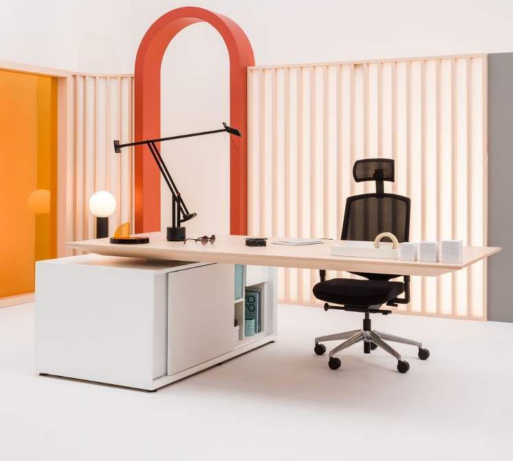 Bureau de direction Gravity - Design minimaliste et réglage en hauteur électrique_2