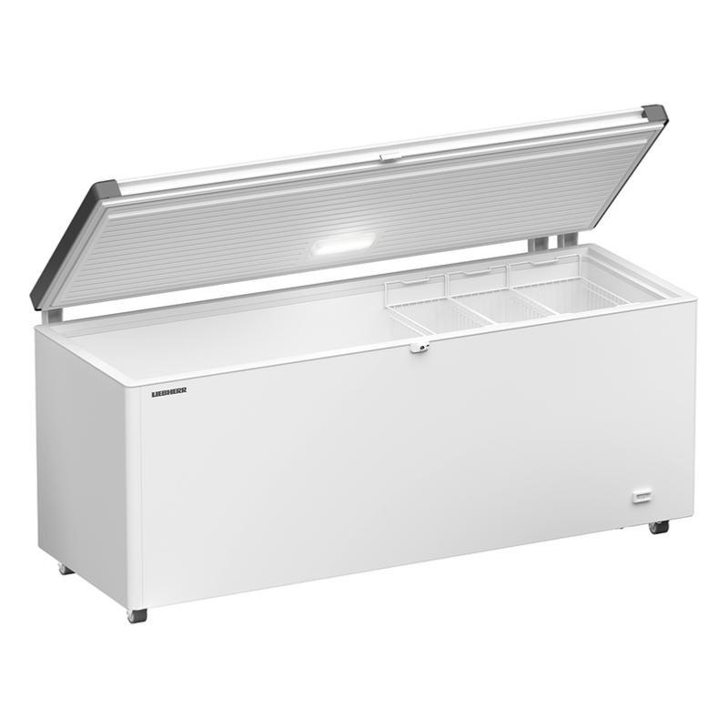 Congélateur coffre professionnel à couvercle battant Blanc - 542 L | Liebherr - EFL6055_2