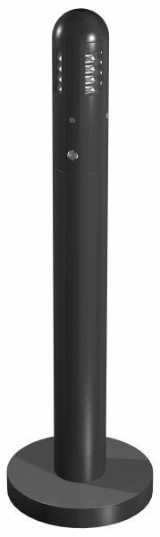 Cendrier sur pied tubulaire jvd totem 3l anthracite_2