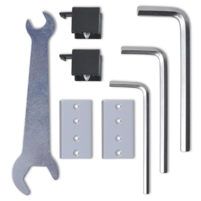 Vidaxl porte coulissante verre et aluminium 178 cm argenté 60266_2