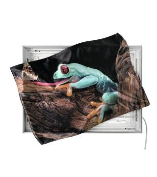 Cadre lumineux en aluminium - 5 cm d'épaisseur avec LED intégrées et visuel interchangeable_2