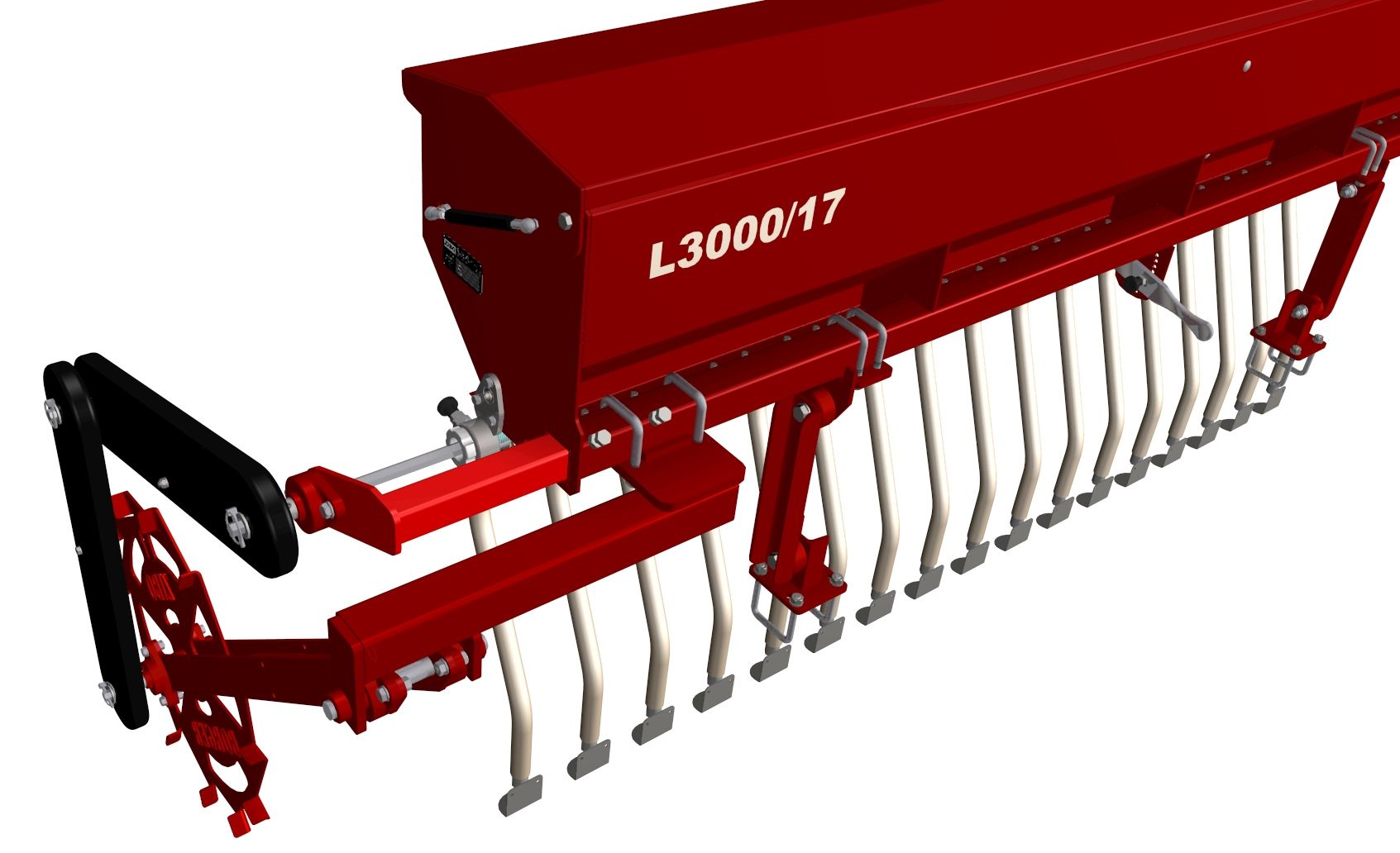 Trémie d'alimentation ZIBO pour distribution régulière des semences
