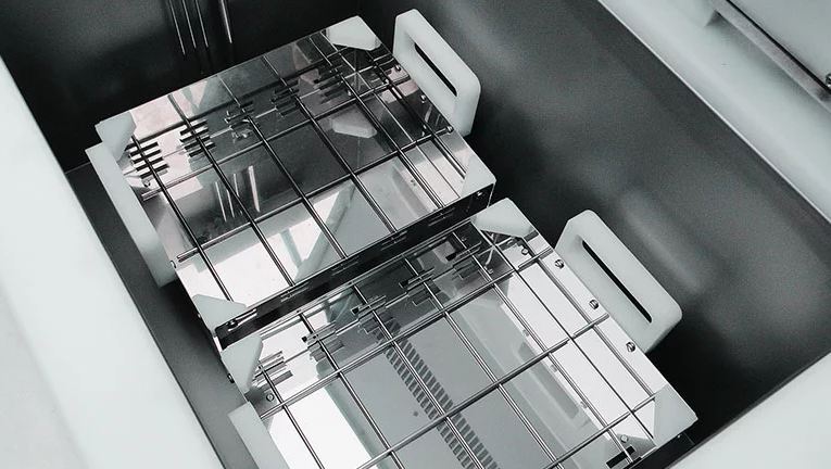 Sécheur Cyclonic GS30-M - Meuble sur tiroir 27L - Gamasonic - Cuve inox, minuterie mécanique_2